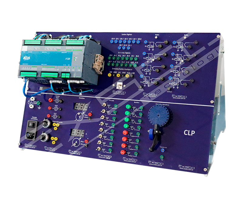 Kit Didatico em CLP Altus XP325 LowCost Exsto